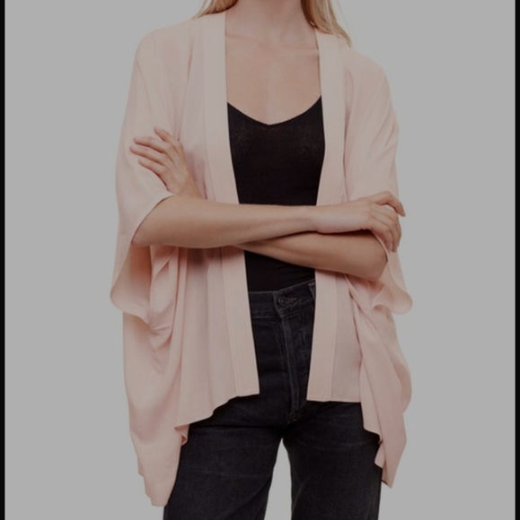 Aritzia Tops - 2 for 20 Aritzia Azure Skies blush kimono